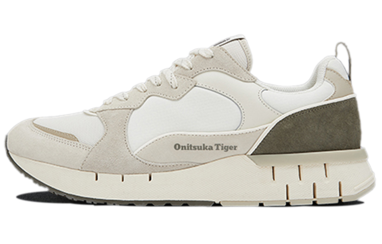 Onitsuka Tiger Bravon Shoes ‘White Beige Green’