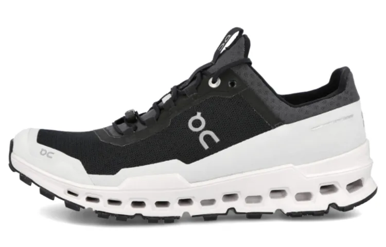 On Running Cloudultra Black White Women's