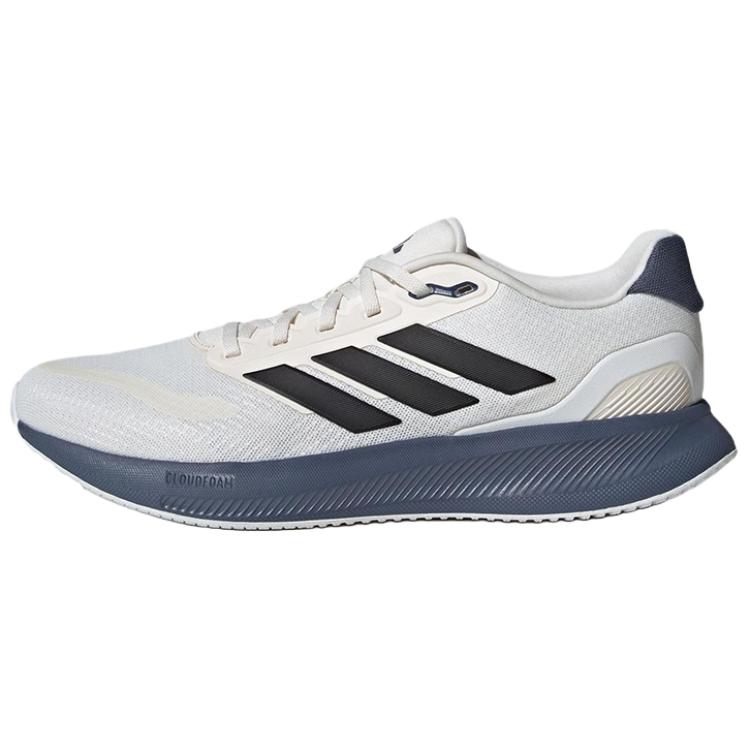 Adidas Runfalcon 5.0 Slip Resistant Abrasion Resistant Low top Running Shoes Men’s White
