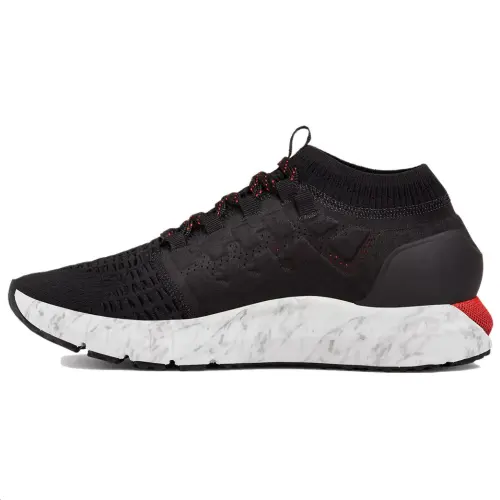 Under Armour Mesh, Textile Mid top Running Shoes Men's Black