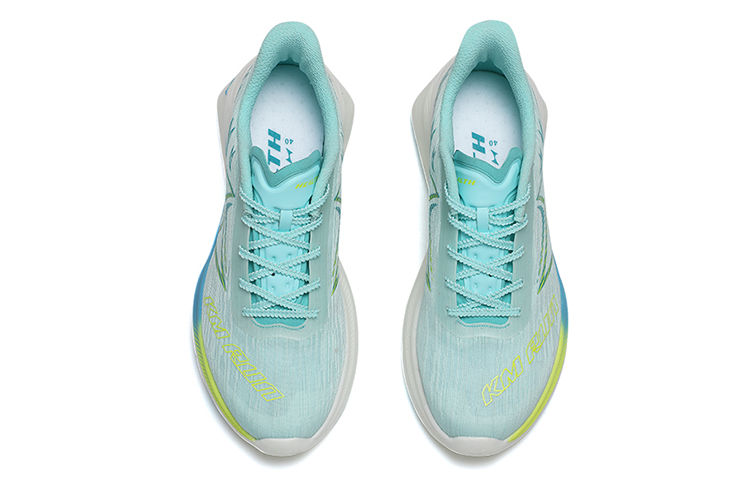 HEALTH Flowing Shadow Cushioning, Wear Resistant Low top Sprint Running Shoes Unisex Cyan