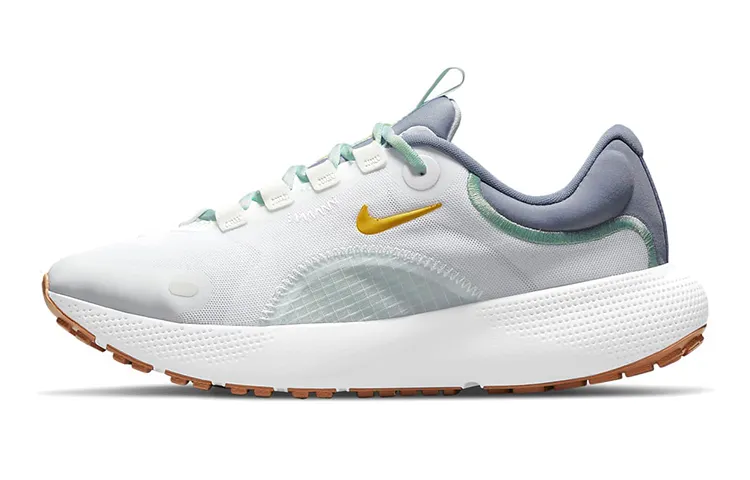 Nike React Escape Run 1 Comfortable Round Toe Fabric Cushioning Slip Resistant Abrasion Resistant Breathable