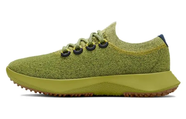 Allbirds Wool Dasher Running Shoes Women's Low Top Green