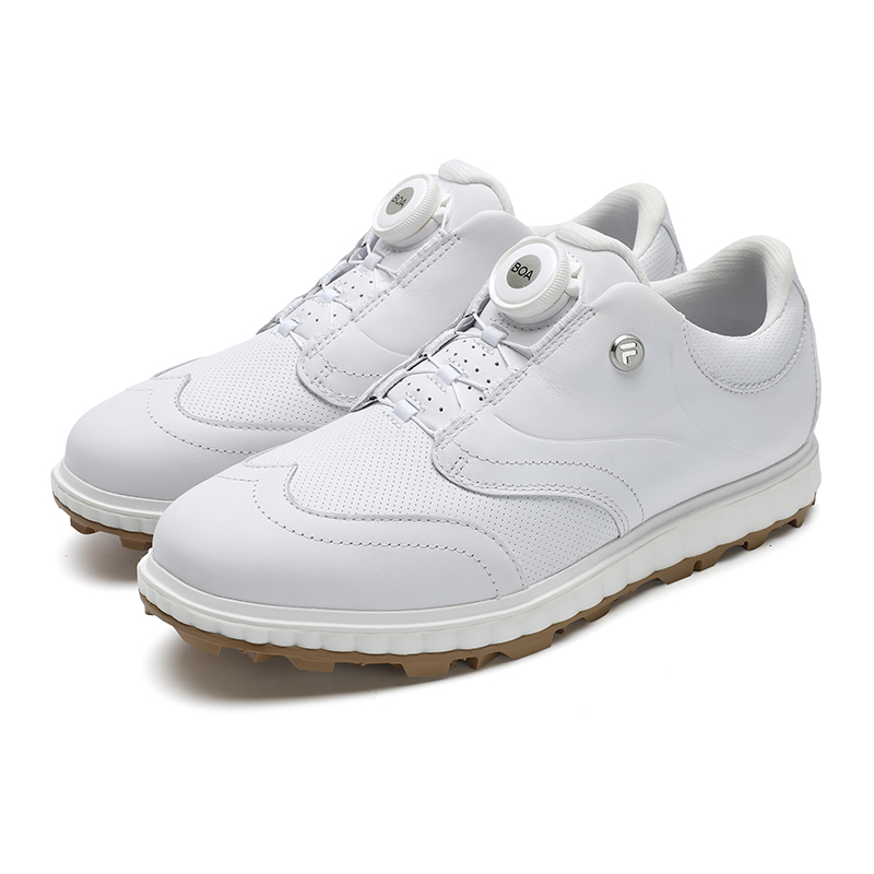 FILA NOBLE Cushioning Abrasion Resistant Lightweight Golf Shoes Women’s White