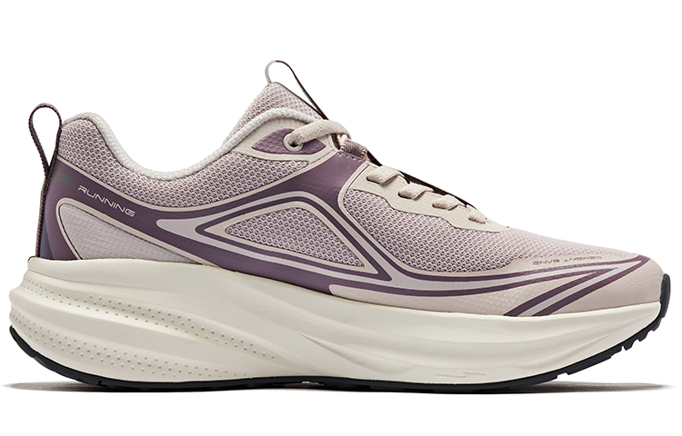 Erke Cushioning Abrasion Resistant Breathable Low Top Running Shoes Women’s Dusty Purple