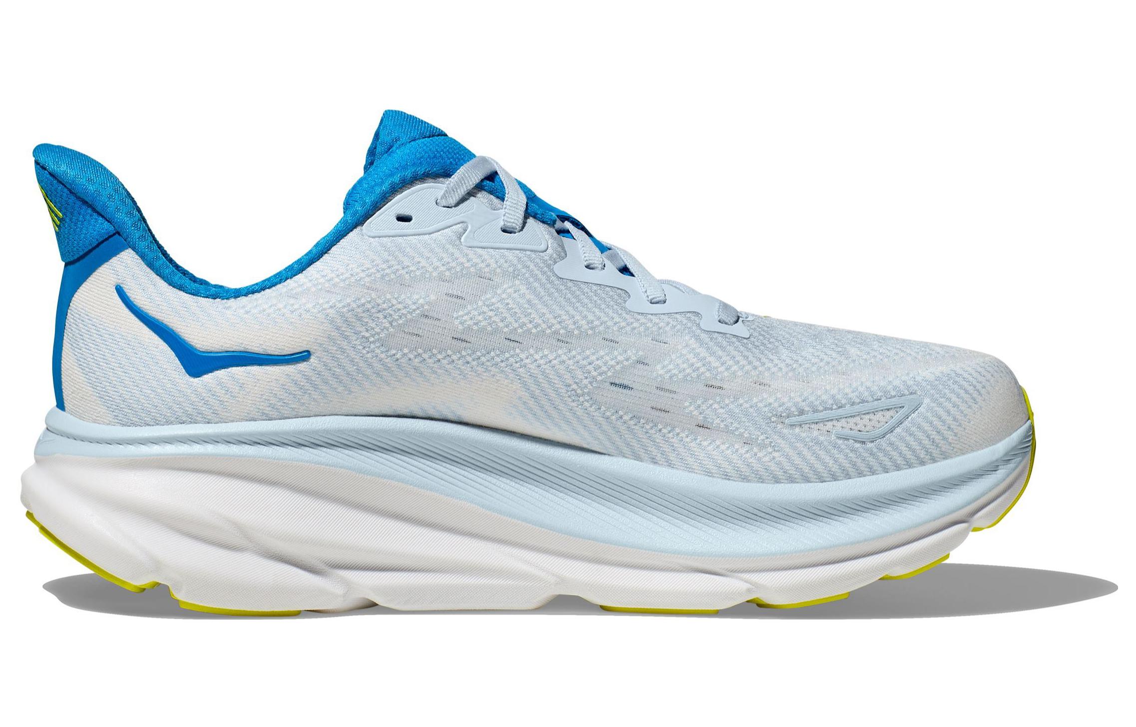 HOKA ONE ONE Clifton 9 Wide ‘Ice Blue Evening Primrose’