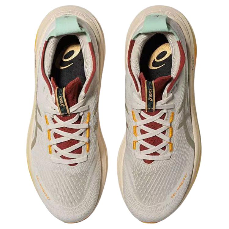 ASICS GEL NIMBUS 27 Low top Casual Long Distance Running Sprint Running Shoes Women’s Beige