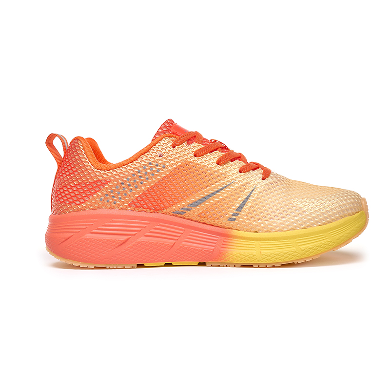 TREEPERI Running Shoes Unisex Low Top Orange