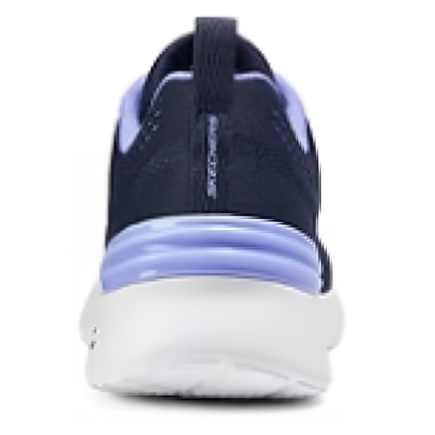 Skechers Fabric Cushioning Breathable Lightweight Low top Casual Running Shoes Women’s Blue Purple