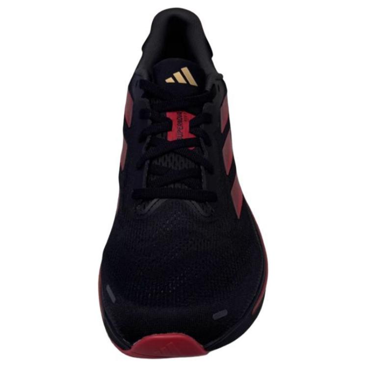 Adidas Supernova Rise 2 Slip Resistant Abrasion Resistant Low top Running Shoes Unisex Red