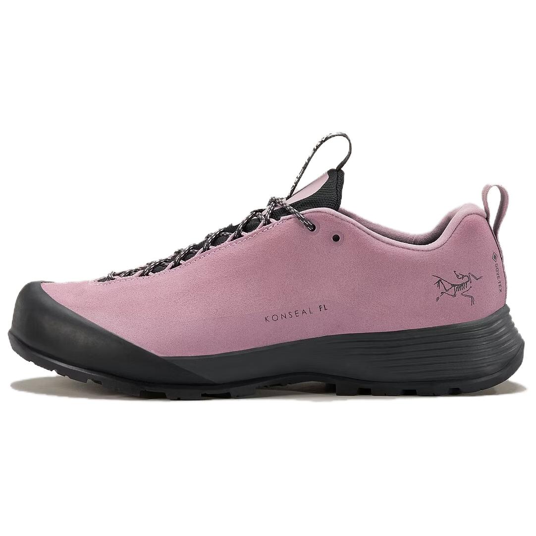 Женские кроссовки Arcteryx Konseal FL 2 (черно-розовые)