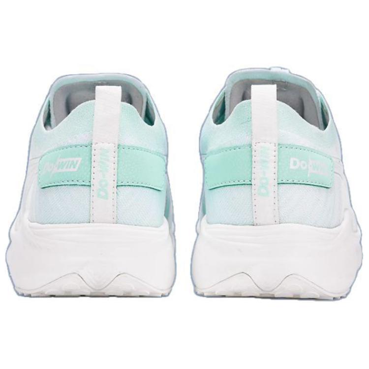DO WIN Cushioning Slip Resistant Cushioning Slip Resistant Low top Running Shoes Unisex White Mint Green