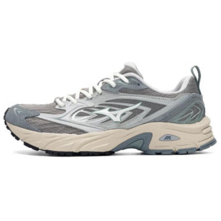 Mizuno FIYI V2 Cushioning Abrasion Resistant Breathable Low top Chunky Sneakers Unisex White