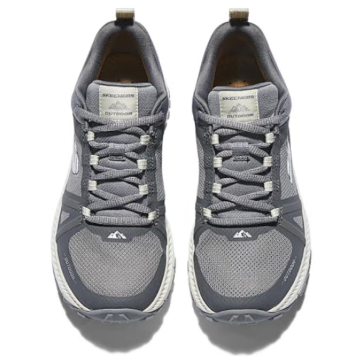 Skechers OUTDOOR Breathable Support Rebound Low top Casual Running Shoes Women’s Gray
