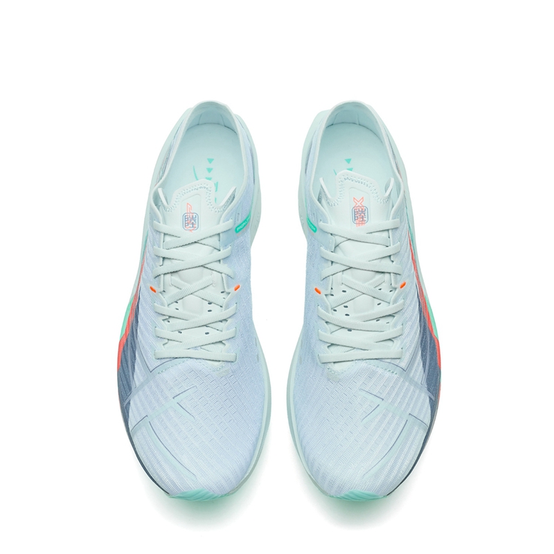 XTEP 160X 6.5 Low top Carbon Plate Marathon Training Running Shoes Men’s Moonstone Blue/Jing Yuan Blue