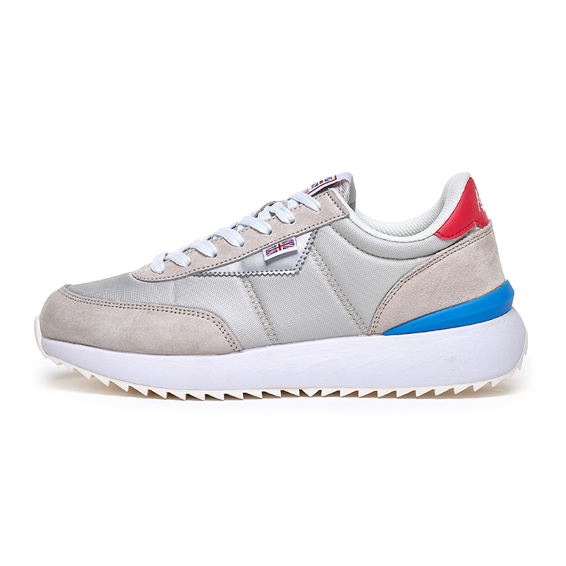 TREEPERI Running Shoes Unisex Low Top Light Gray