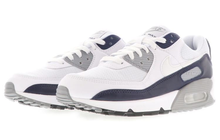 Мужские кроссовки Nike Air Max 90 (белыйсиний) — фото 3