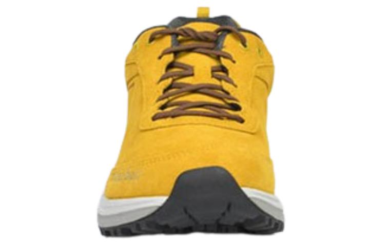 MONTBELL Lightweight, Abrasion Resistant, And Breathable Low top Outdoor Shoes Men’s Yellow