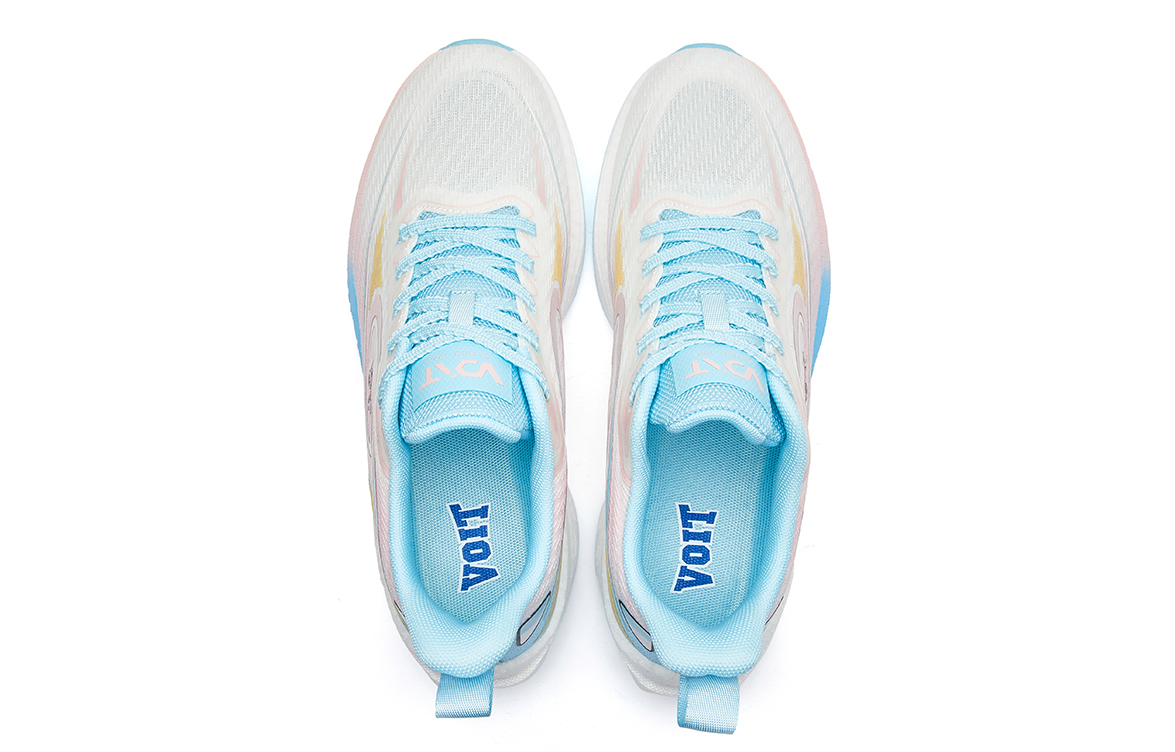 IFXRN X VOIT Running Shoes Unisex Low Top Pink White Light Blue
