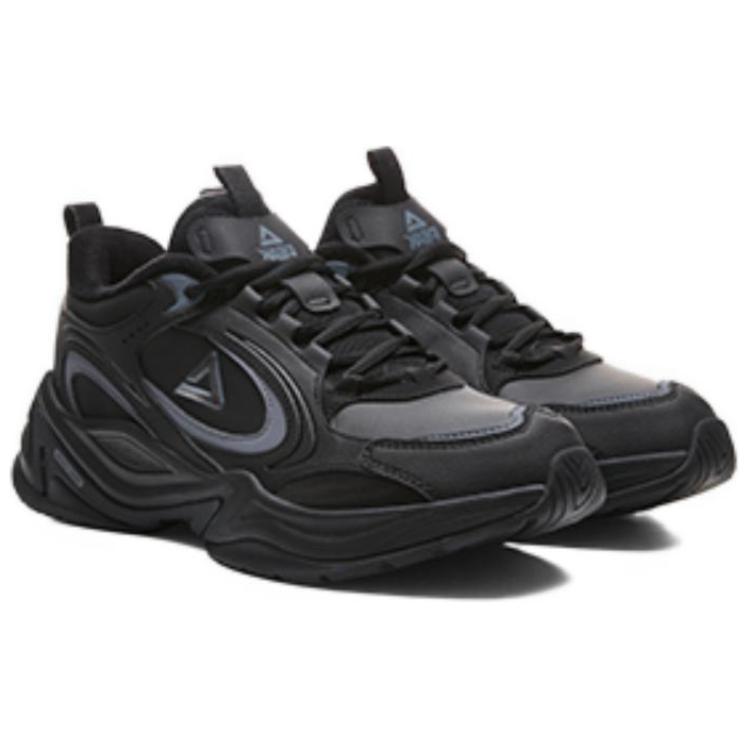 PEAK Taichi Origin Return Slip Resistant Abrasion Resistant Low top Running Shoes Men’s Black