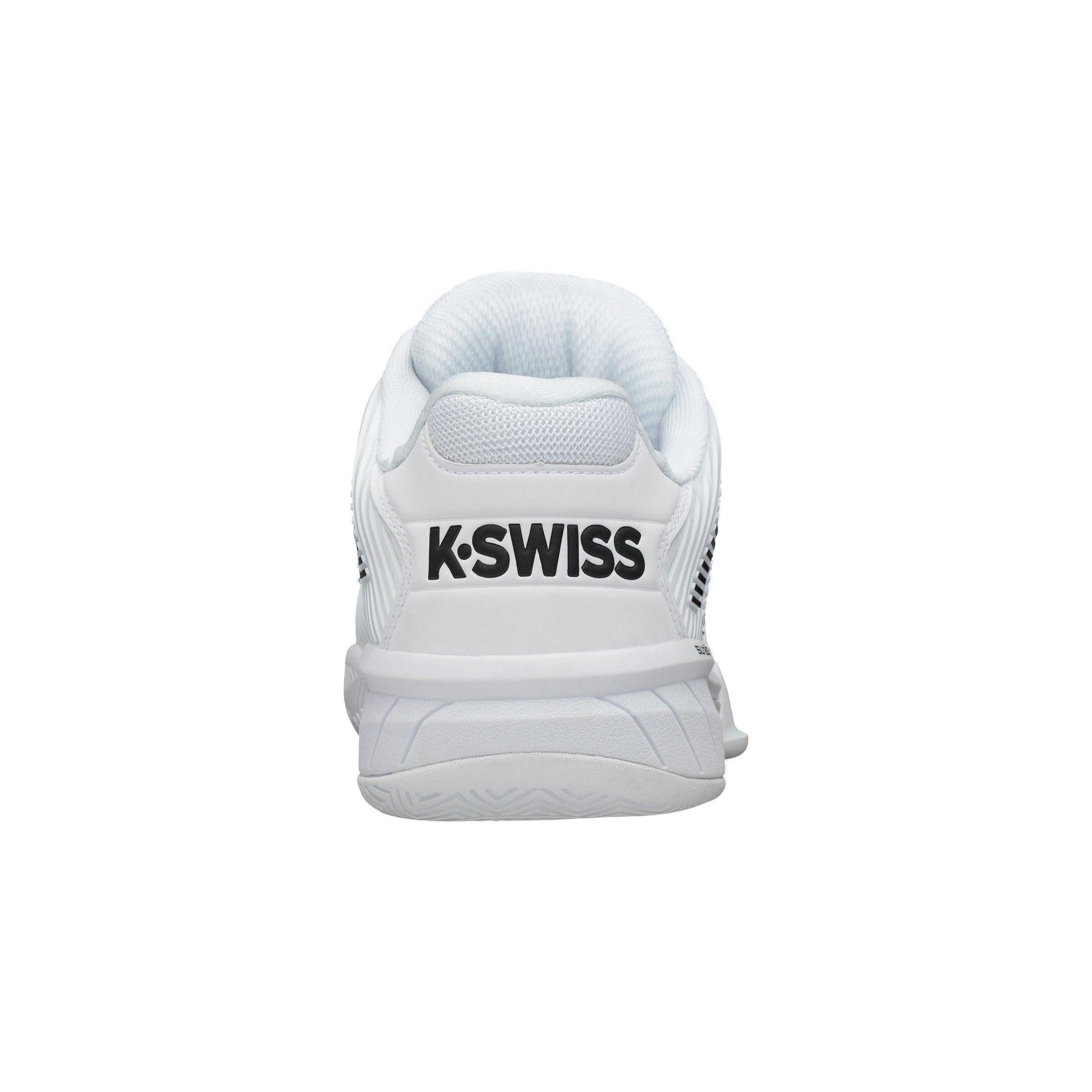 K·SWISS Slip Resistant Abrasion Resistant Low top Running Shoes Men’s Black White