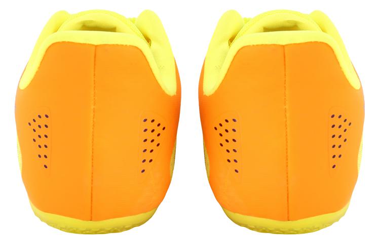 FEINECE Running Shoes Unisex Low Top Orange/Neon Green/