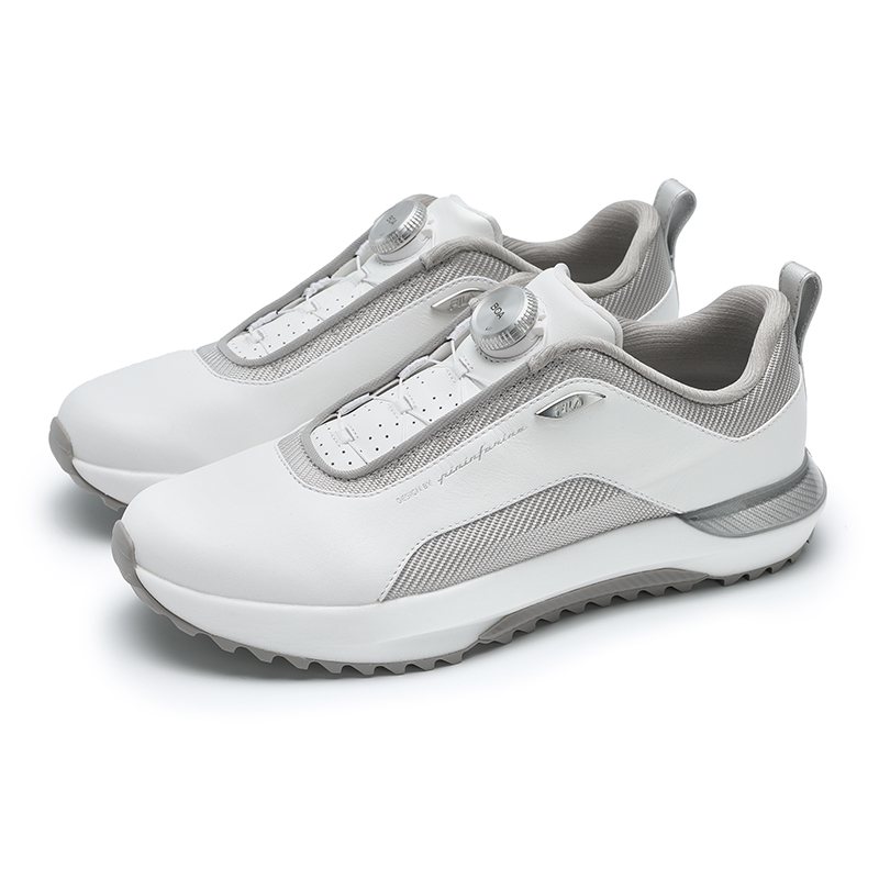 FILA Abrasion Resistant Low top Golf Shoes Men’s Bright White