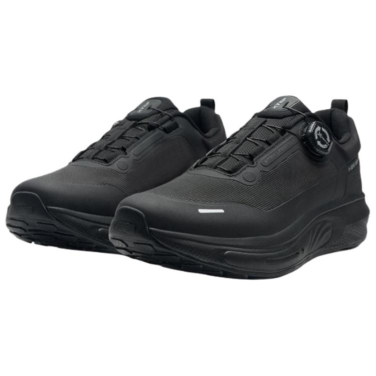 XTEP Breathable And Lightweight Low top Casual Running Shoes Men’s Black
