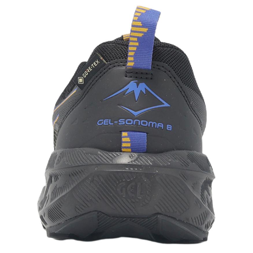 Asics GEL SONOMA 8 Cushioning Waterproof And Breathable Support Trail Running Shoes Unisex Black