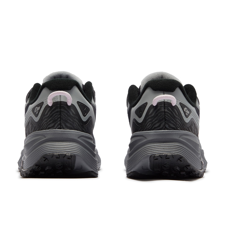 361° Rain Screen Cushioning Slip Resistant Abrasion Resistant Low top Casual Running Shoes Women’s Black Gray