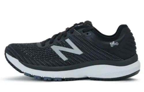 New Balance 860 Lace Up Low top Running Shoes Women's Black D Width