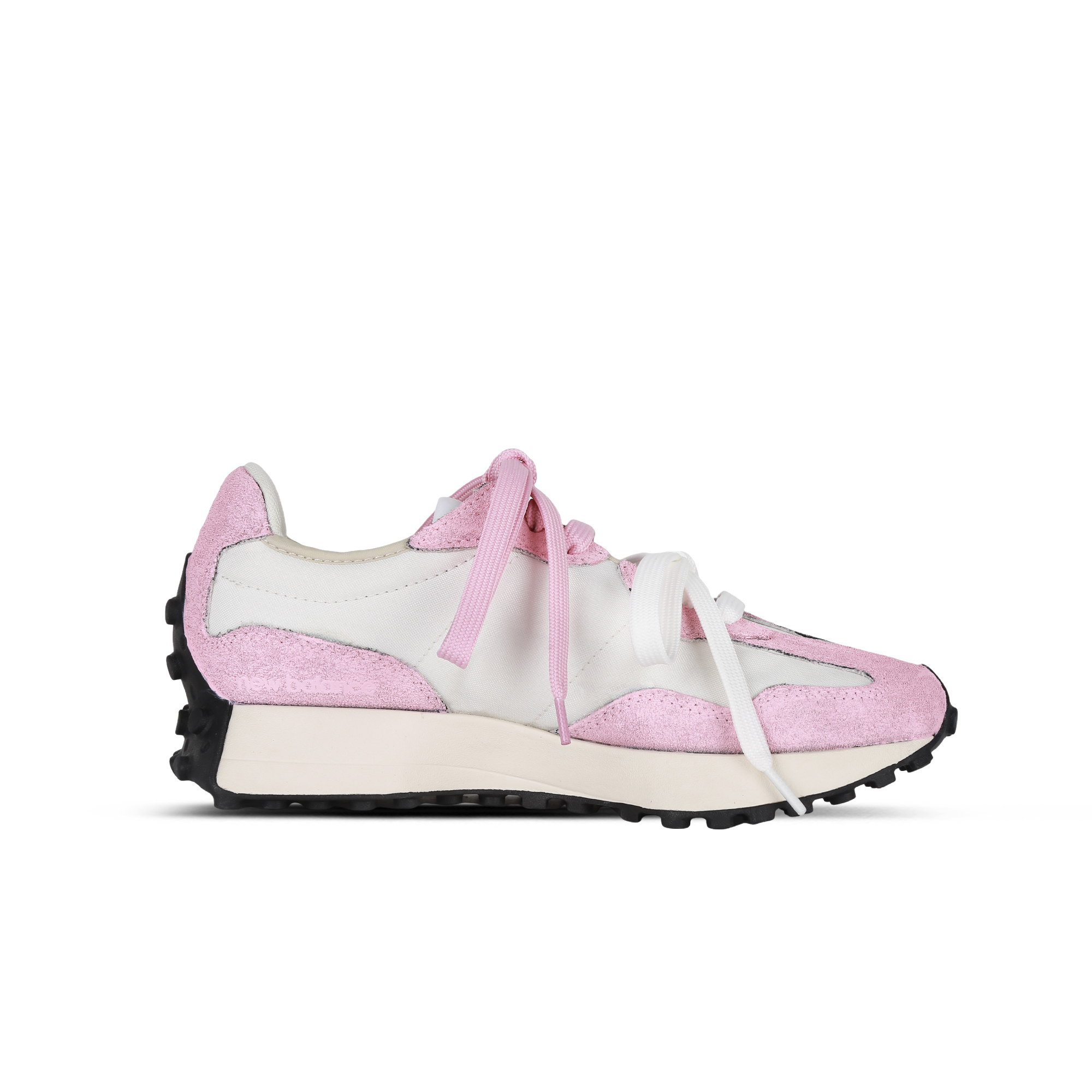 New Balance NB 327 Cushioning Abrasion Resistant Cushioning, Wear Resistant Low top Running Shoes Unisex Pink