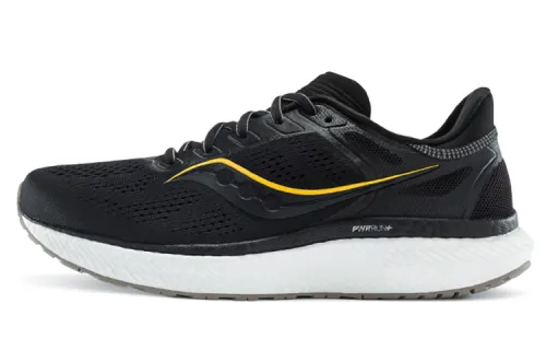 saucony Hurricane 23 Wide 'Black ViZi Gold'