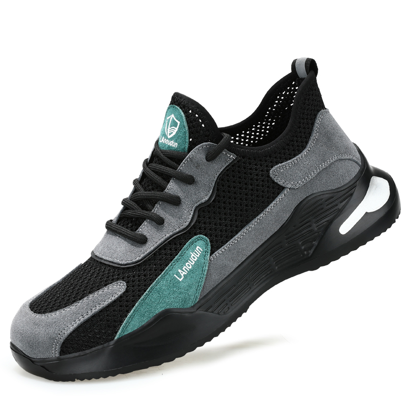 LANOUDUN Breathable And Lightweight Low top Outdoor Shoes Unisex Dark Gray