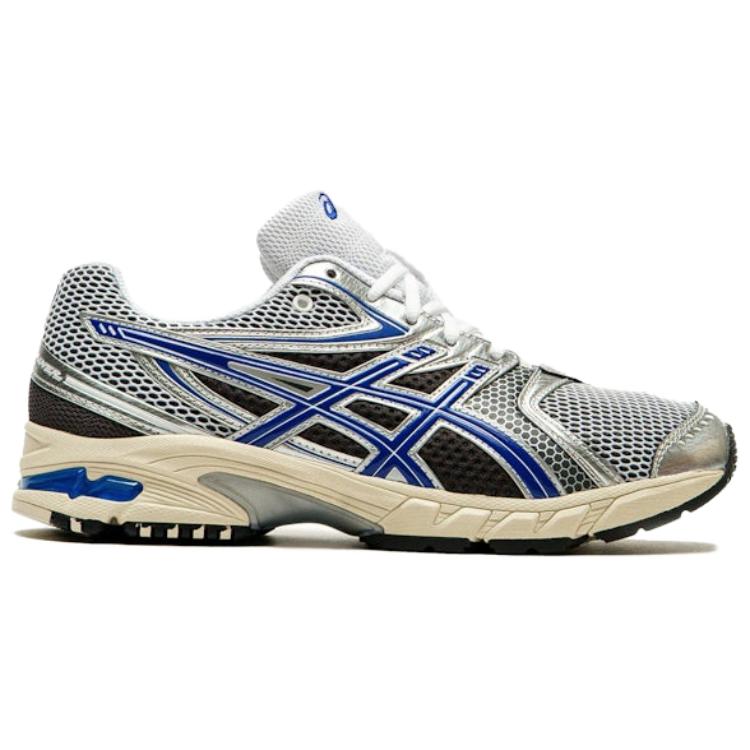 ASICS GEL DS TRAINER 14 Fabric Abrasion Resistant Breathable Low top Running Shoes Unisex Gray Silver Blue