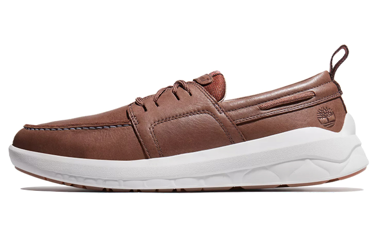 Timberland Bradstreet Running Shoes Men's Low Top Dark Brown/White