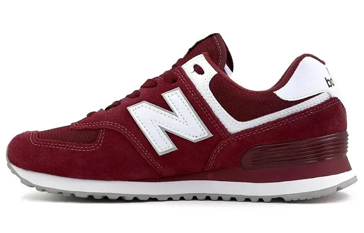 New Balance 574 Series Casual 'Burgundy White'