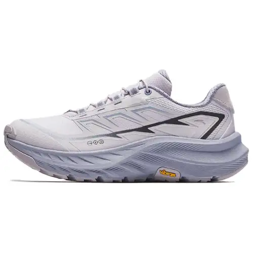 Anta Slip Resistant And Breathable Slip Resistant And Breathable Low top Casual Running Shoes Women's Purple
