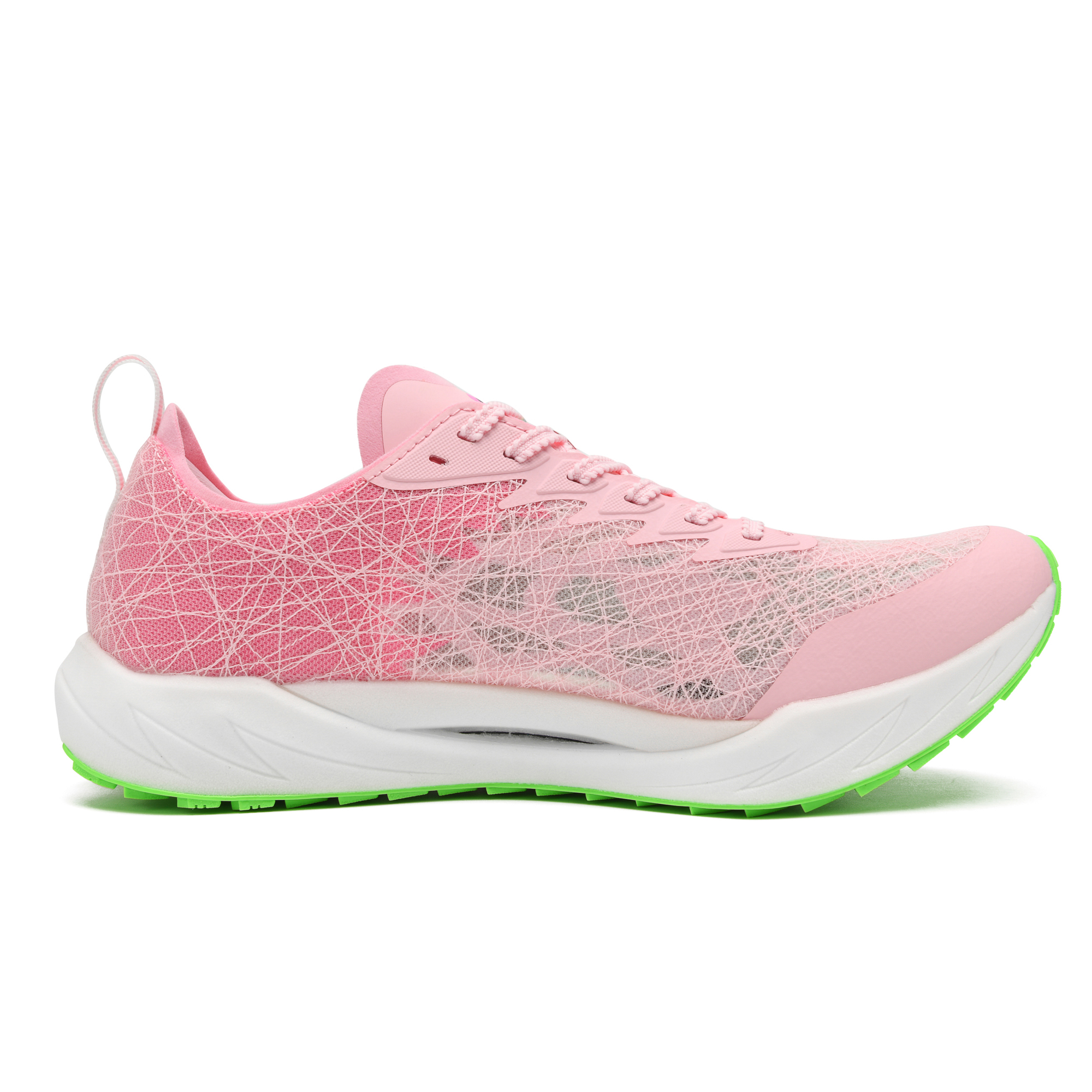 Neirk Running Shoes Unisex Peach Blossom Pond Water