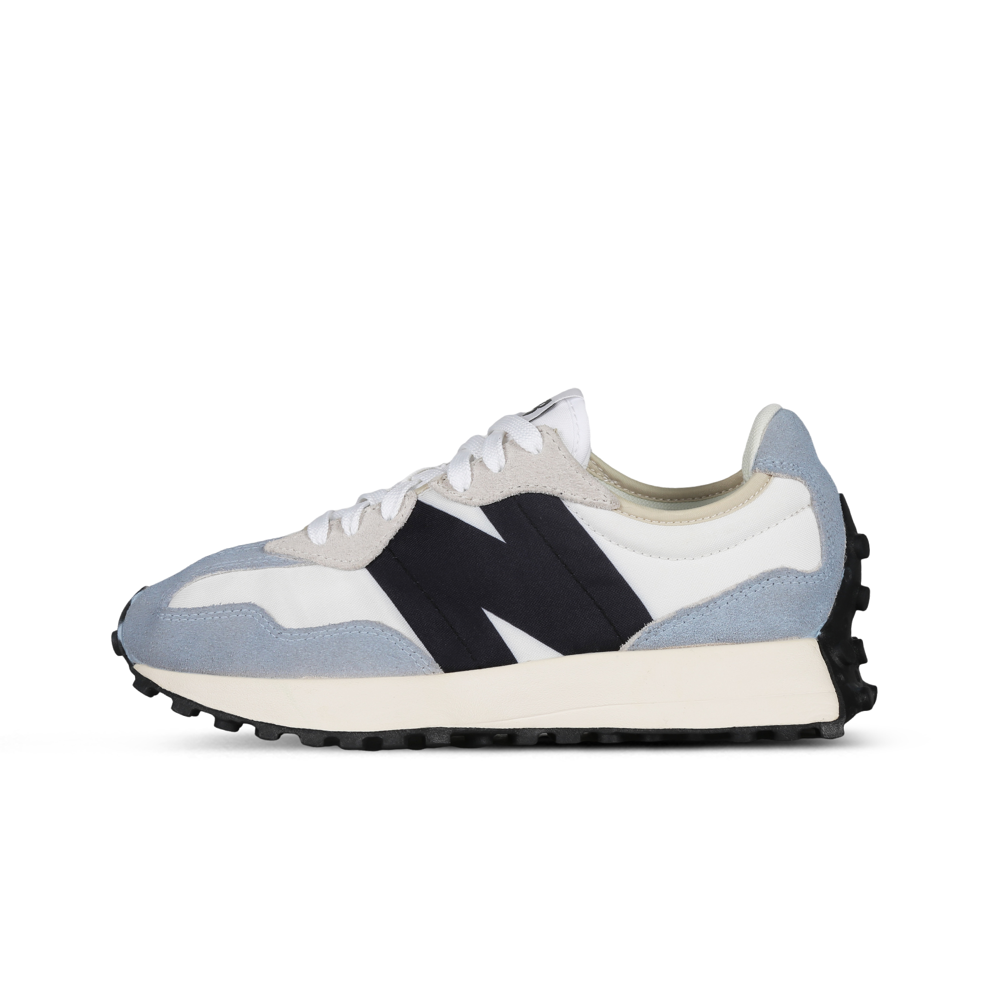 New Balance NB 327 Abrasion Resistant Breathable Low top Running Shoes Unisex Blue White
