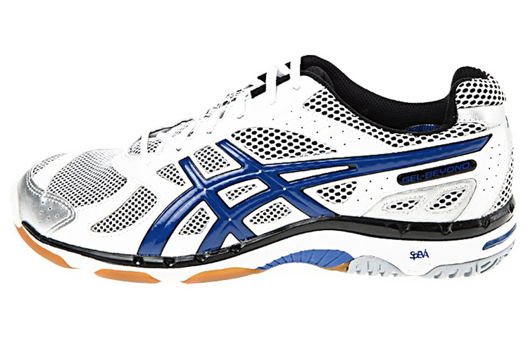 Asics Gel Beyond 3 Breathable Low top Running Shoes Men's White Blue