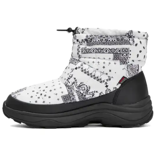 THE NORTH FACE Bootie Short Waterproof Cushioning Short Outdoor Boots Men's White Black