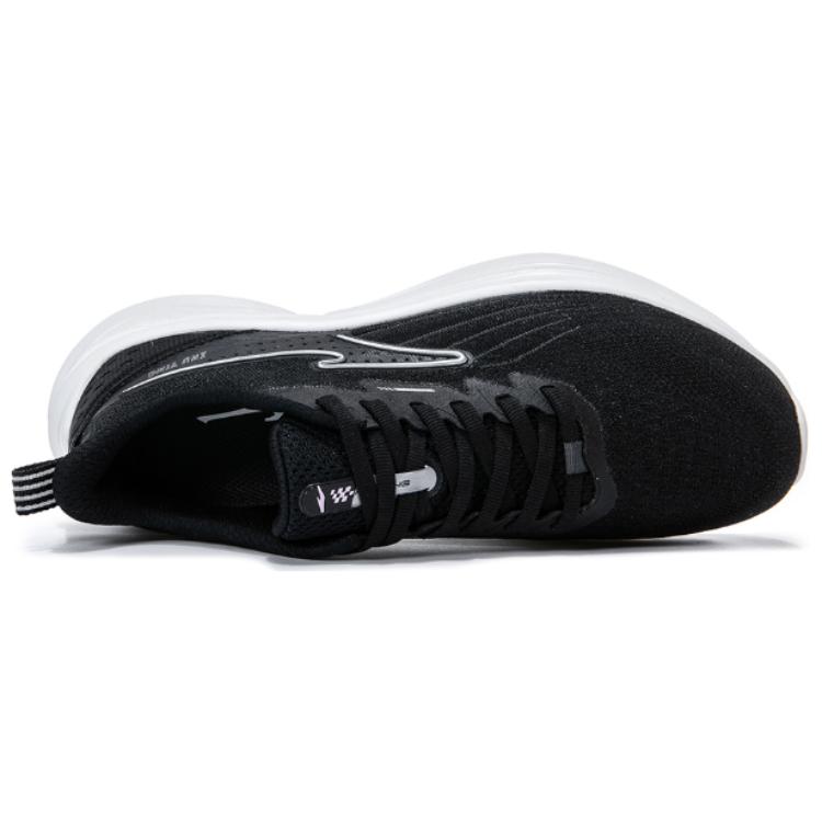 Erke Comfortable Slip Resistant Low top Running Shoes Women’s Black Gray