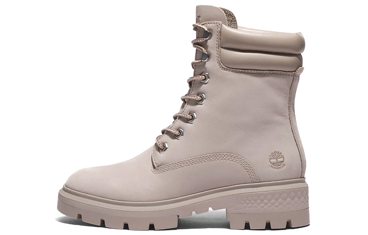 Timberland Cortina Valley 6 Inch Leather Short Outdoor Boots Women's Light Taupe