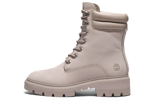 Timberland Cortina Valley 6 Inch Leather Short Outdoor Boots Women's Light Taupe