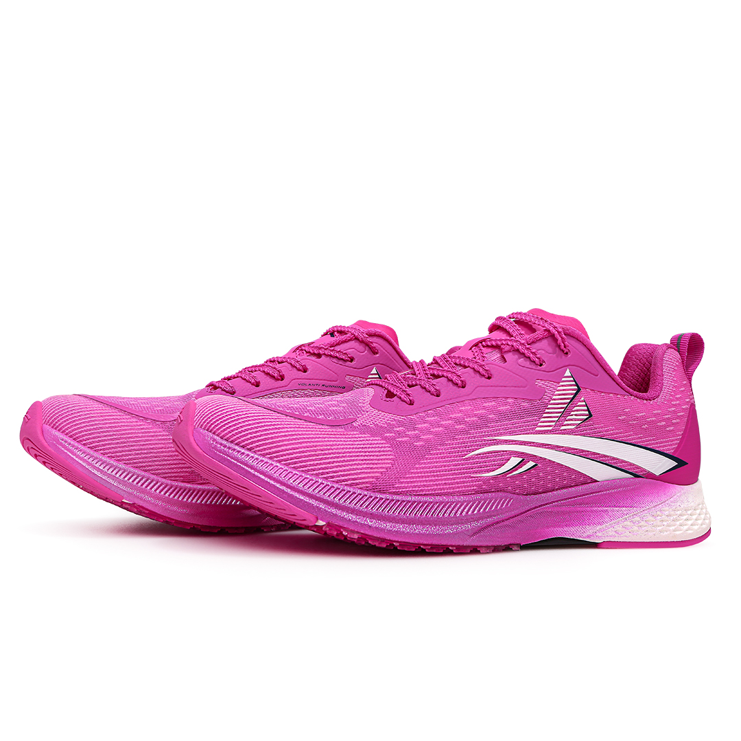 Volanti 911 Dreamy Lightning Low top Full Length Carbon Plate Physical Fitness Test & Exam Running Shoes Unisex Pink