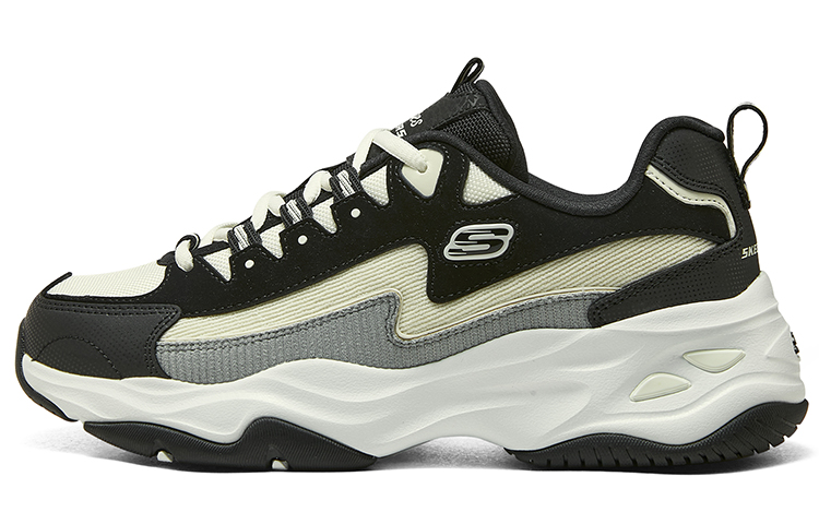 Skechers Dlites 1.0 ‘Black Beige’ Women’s