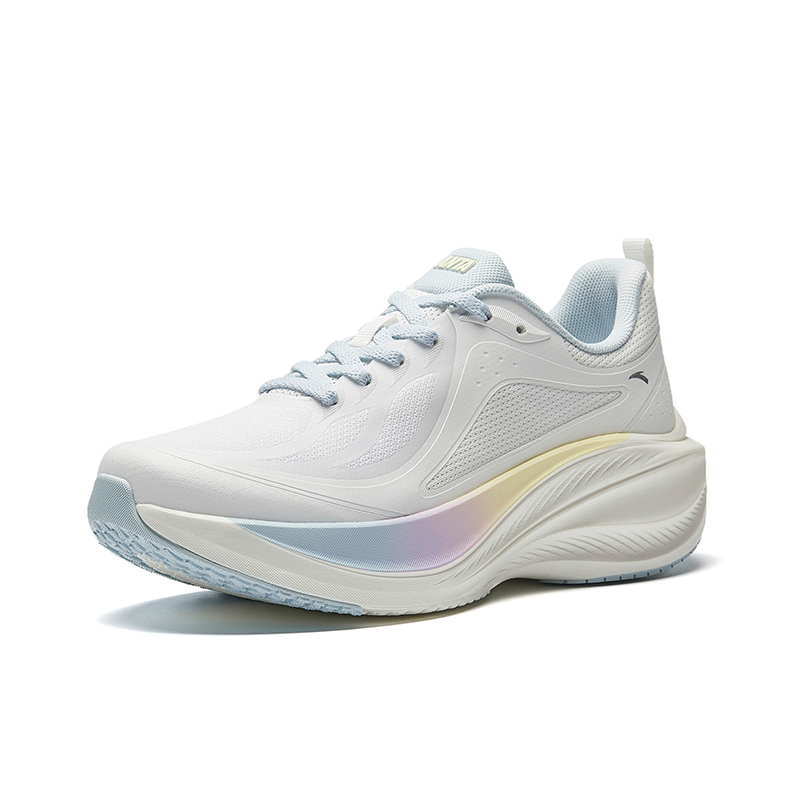 Anta Leaf 1.0 Slip Resistant Abrasion Resistant Low top EVA Midsole Casual Running Shoes Women’s Papyrus White