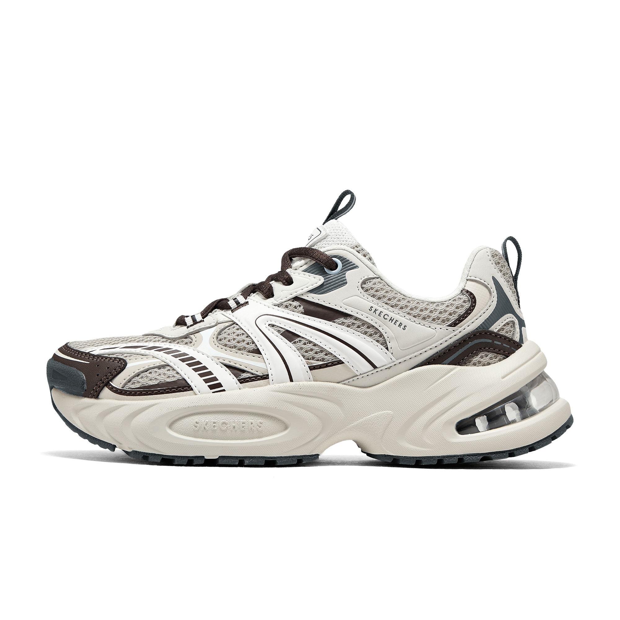 Женские кроссовки Skechers Street (серые)