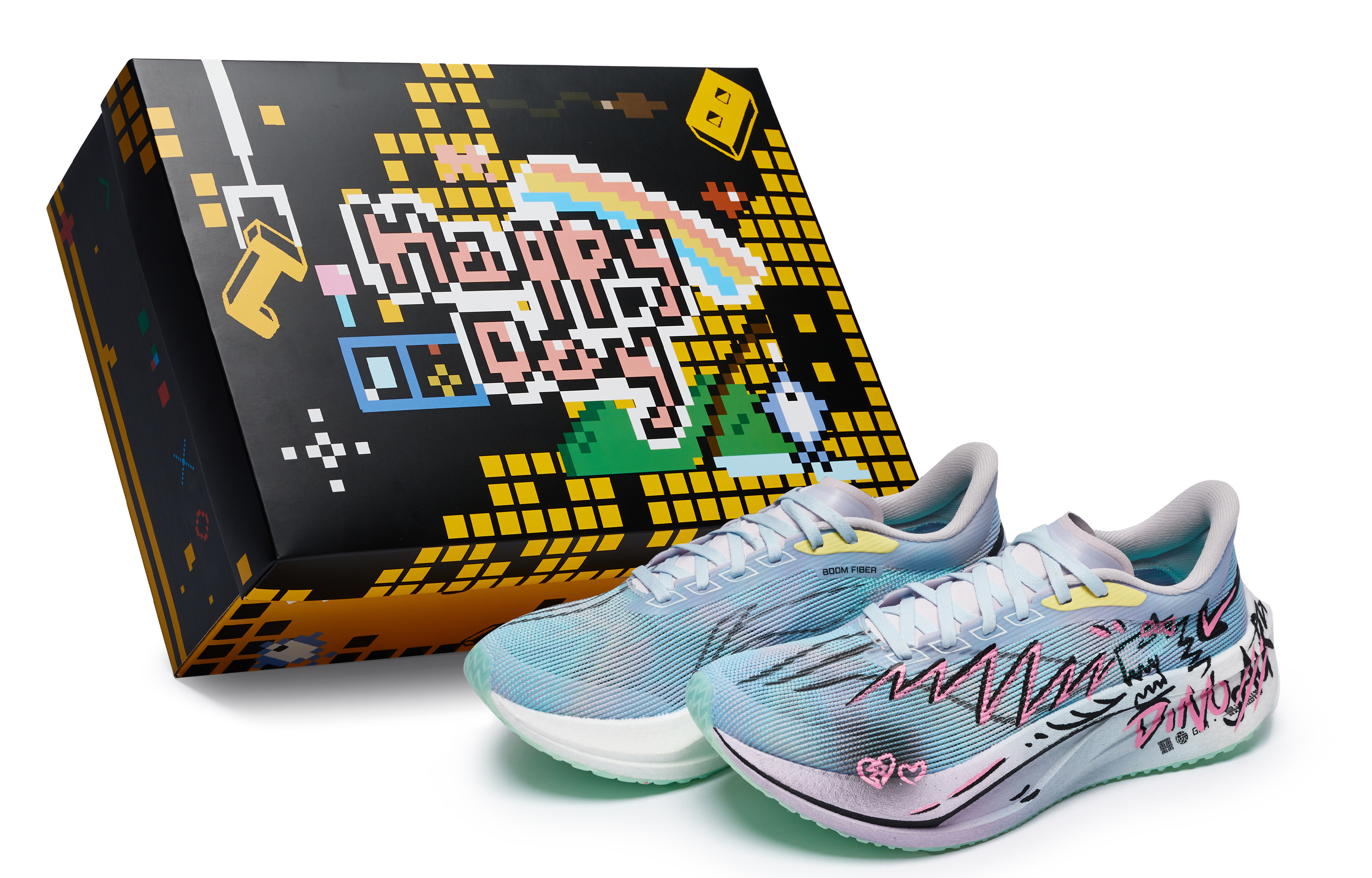 Li Ning Feidian 4 Challenger Cushioning Slip Resistant Abrasion Resistant Cushioning Slip Resistant Abrasion Resistant